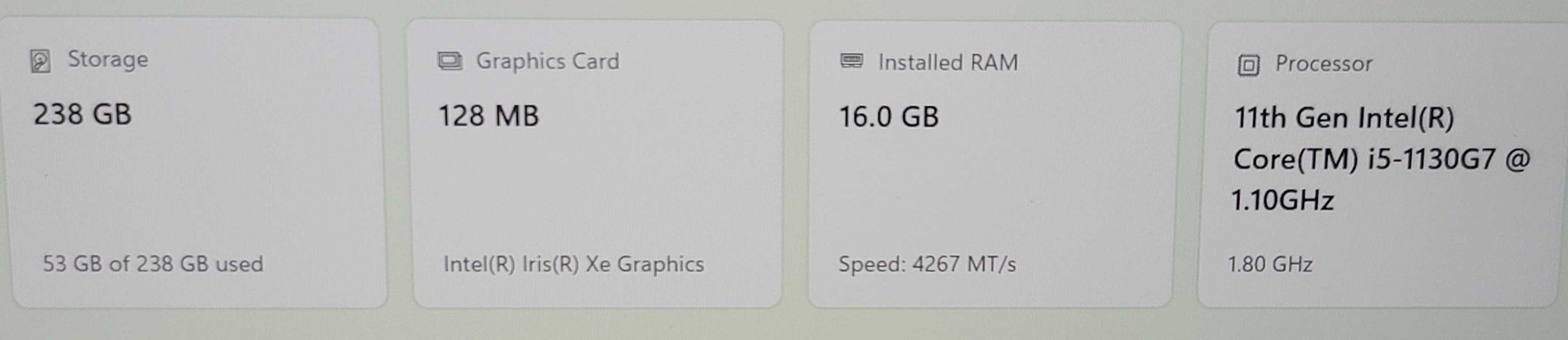 Lenovo ThinkPad X1 Nano Gen 1 i5-1130G7 16GB RAM 256GB NVMe  β Lap200