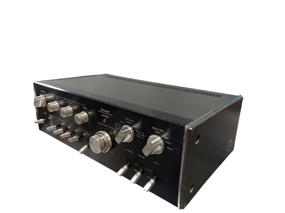 Vintage Sensui Stereo Integrated Amplifier Model: AU-6600 =