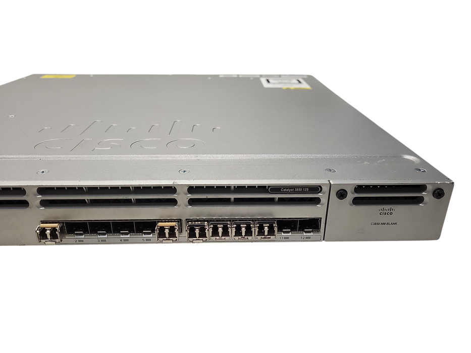 Cisco WS-C3850-12S-S 12 Port SFP 3850 Switch  $