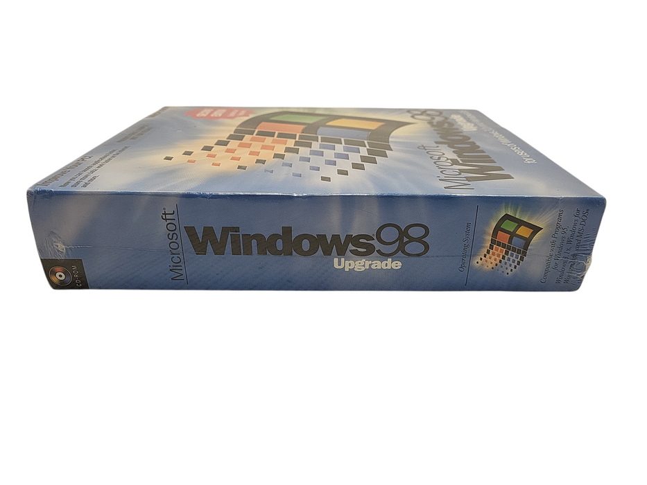 Microsoft Windows 98 OS Upgrade - New In Factory Sealed Box W/COA $