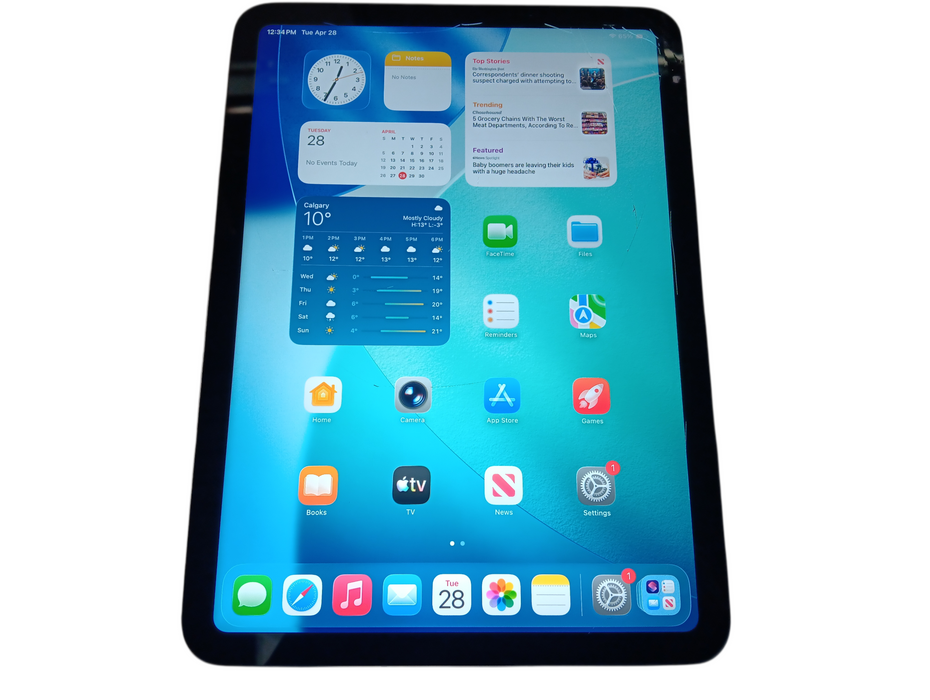 Apple iPad 10th Gen - Silver - 256GB [A2757] Read
