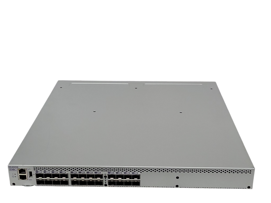 Brocade EMC DS-6505B 24-Port 16Gb FC SAN Switch EM-6505-12-8G-0R 12-Port Acti Q_