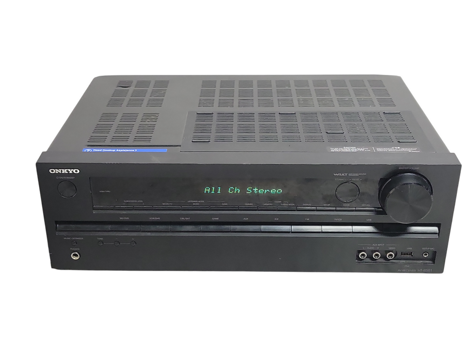 Onkyo HT-R591 Home Theater HDMI AV Receiver No Remote _