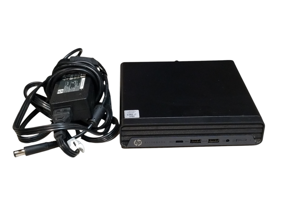 HP EliteDesk 800 G6 Mini Intel i7-10700T CPU 16GB RAM 256GB NVMe 90W /Ac