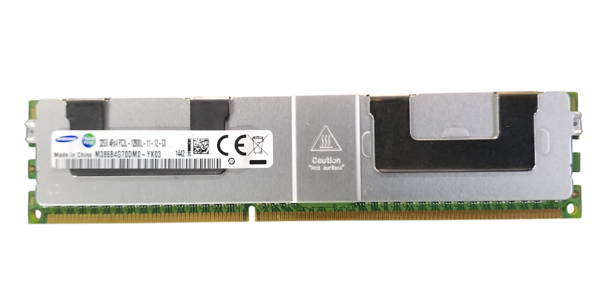 Samsung 32GB DDR3 Server RAM Memory 4Rx4 PC3L-12800L-11-12-C0 Q