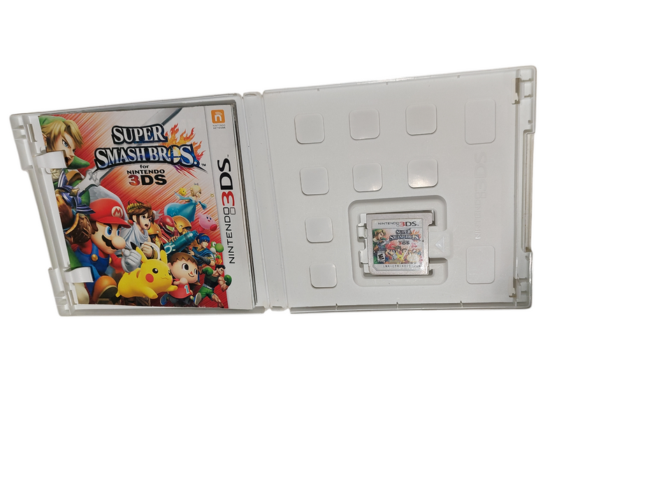 Nintendo 3DS Super Smash Brothers Case & Cartridge with Manual  =