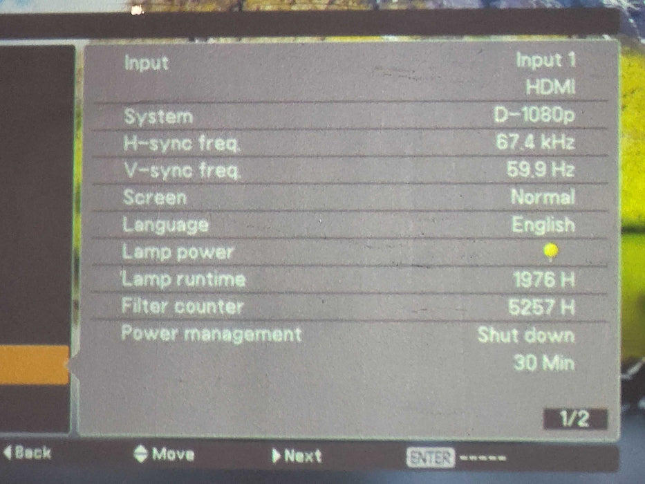 Panasonic PT-EW530U 4500 lumens WXGA Conference Room Projector $