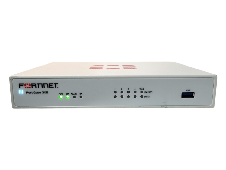 Fortinet FortiGate FG-30E, Network Security Firewall, Factory Reset