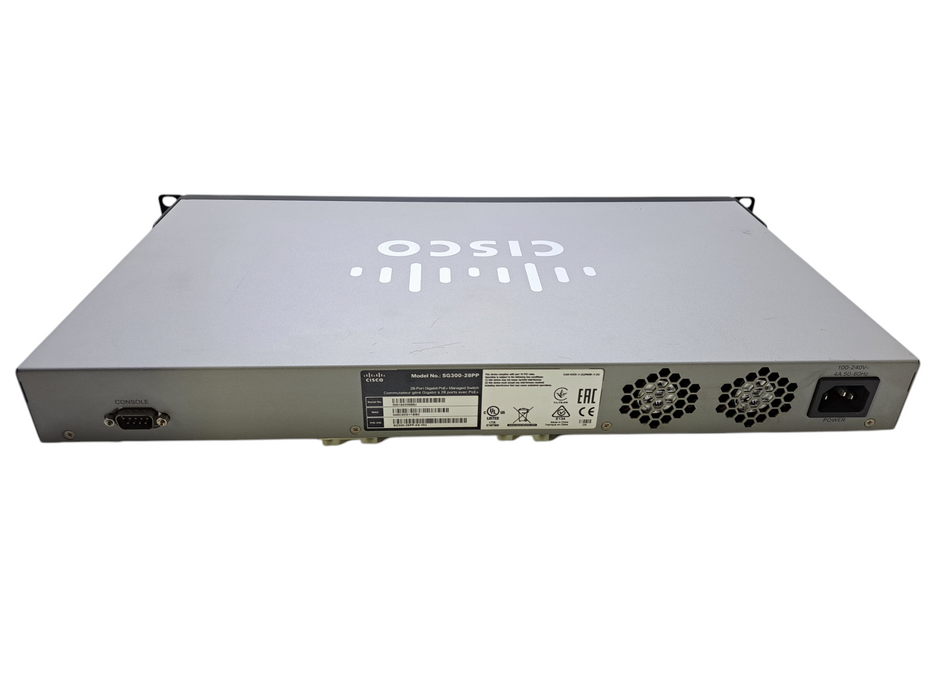 Cisco SG300-28PP-K9 V02 | 28-Port Gigabit PoE+ Managed Switch w/ 2x SFP