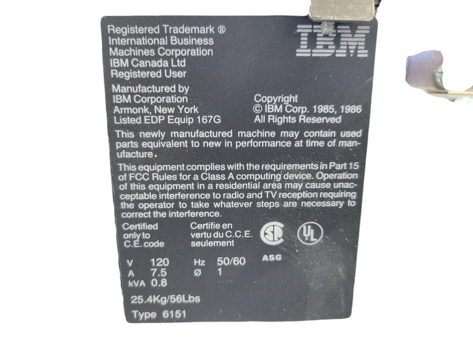 RARE - IBM RT PC Model 115 (6151) + IBM 6153 Monochrome Display +Model M