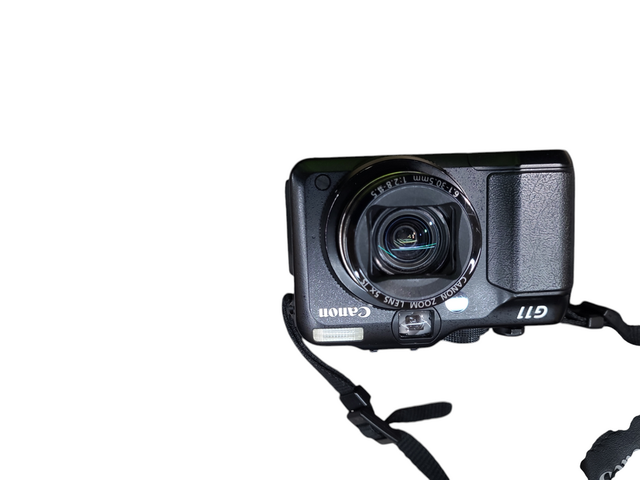 Canon PowerShot G11 PC1428 Black HDMI 2.8" LCD 5x Optical Zoom Digital Came