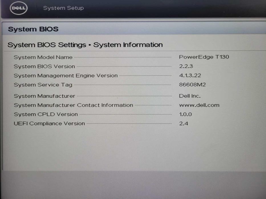 Dell PowerEdge T130, Xeon E3-1220 v6 3.00GHz, 8GB DDR4 !