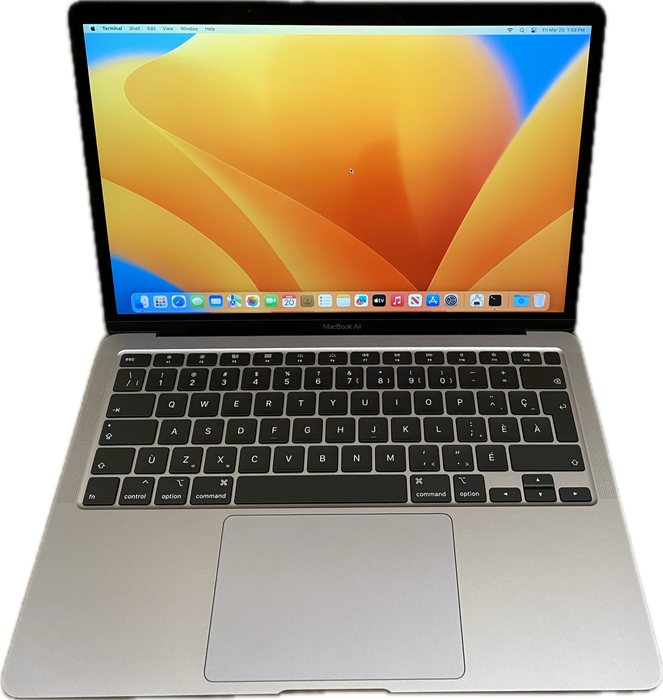 Apple MacBook Air 13" 2020 i5-1030NG7 16GB 512SSD No Power Adapter READ