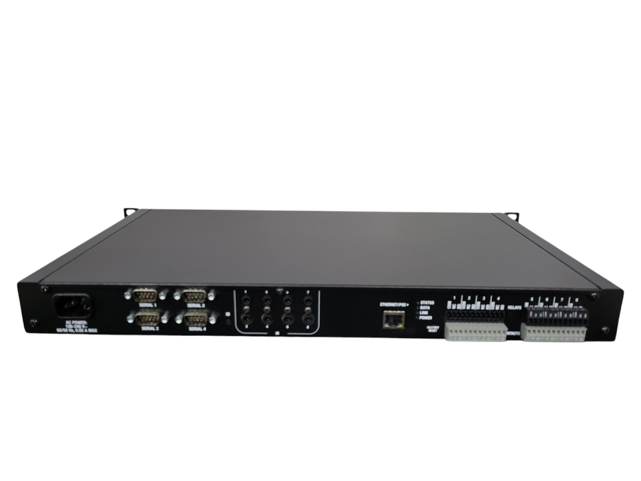 Control4 C4-IOXV2 IOX Version 2 I/O Extender Black Rack Ears READ!