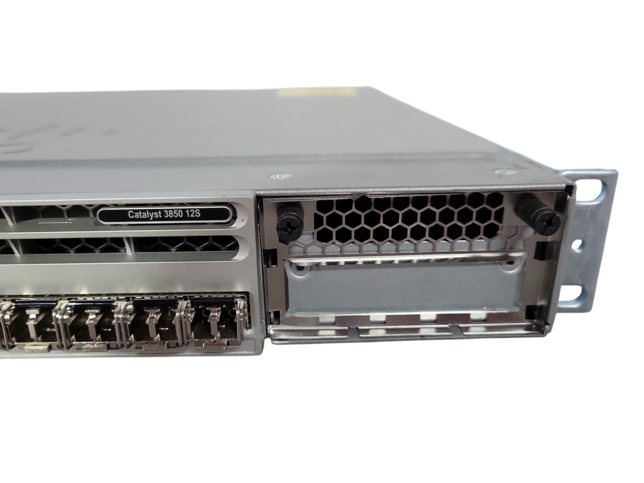 Cisco WS-C3850-12S-E V02 | 12-Port SFP Ethernet Network Switch | 2x PSU !