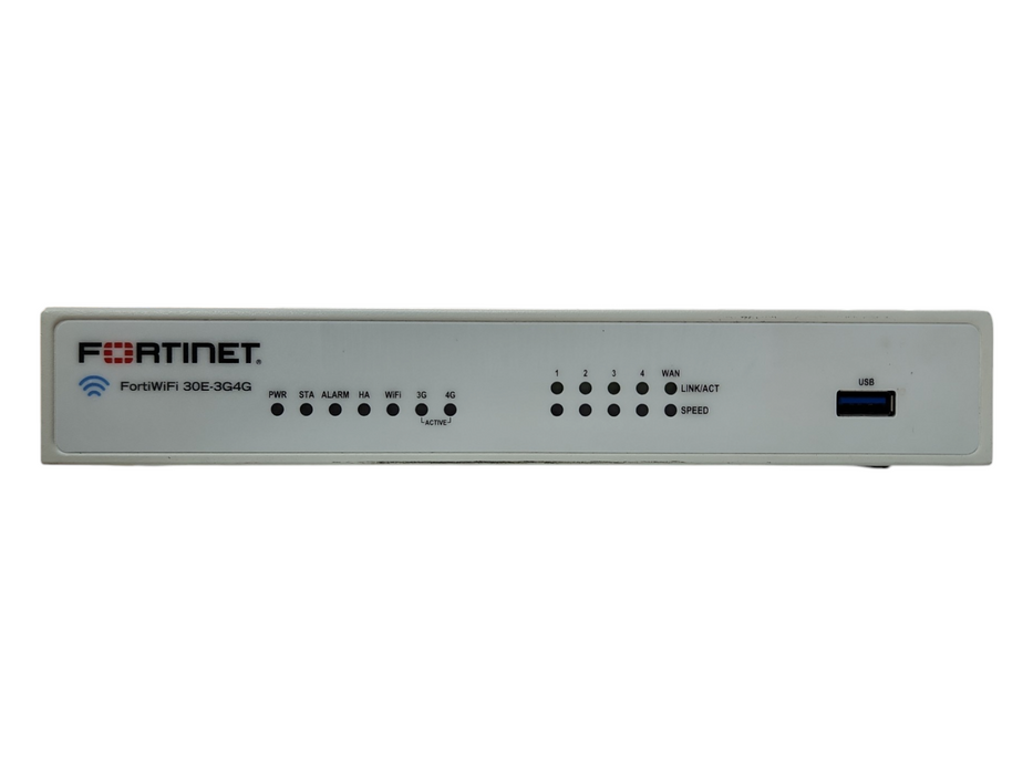 Fortinet FortiWifi 30E-3G4G Network Security Appliance, FWF-30E-3G4G-NAM