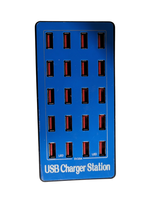 USB Charging Station, 20-Port 100W/20A Multi-Usb Charger Station for Smartp