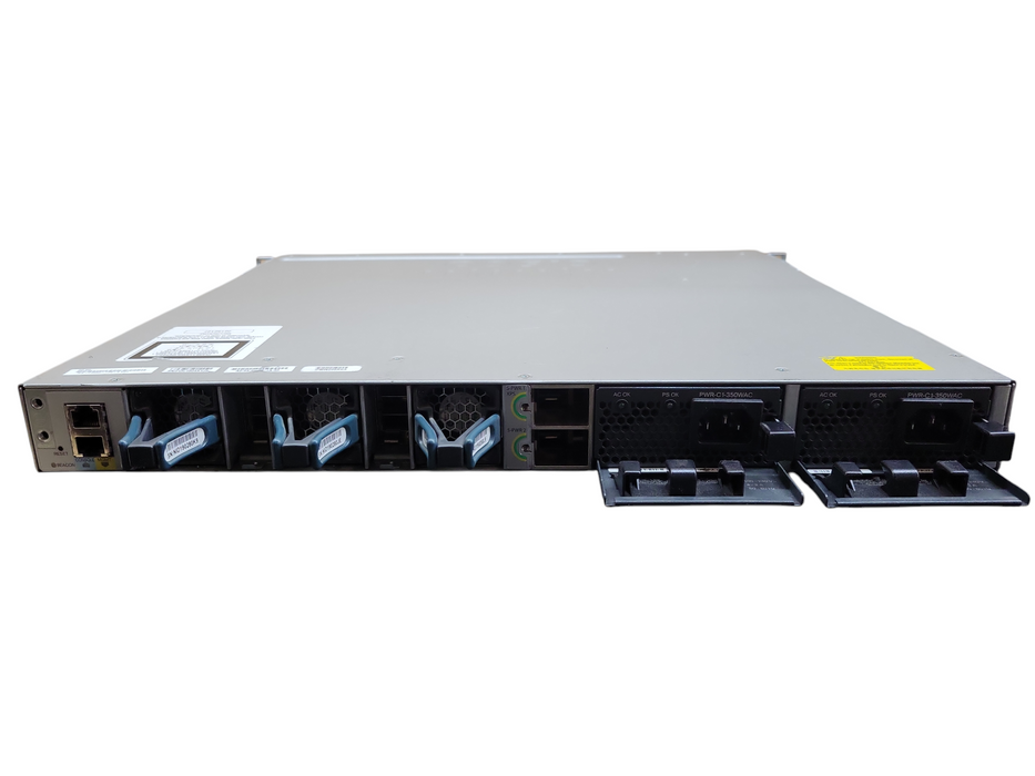 Cisco WS-C3850-12S-E V02 | 12-Port SFP Ethernet Network Switch | 2x PSU w/ CN3850-NM-2-10G !