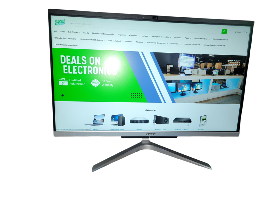 ACER All in One C24-963 D19W1 | i3-1005g1 @1.20GHz 8GB RAM 256GB SSD