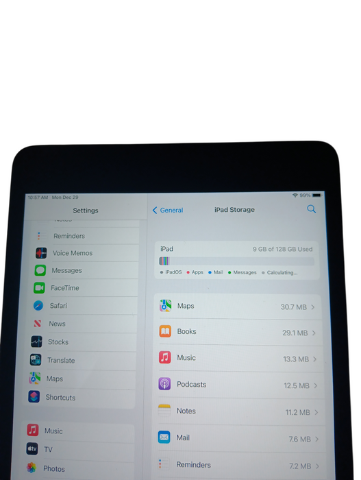 Apple iPad Mini 4th Gen - 128GB - Silver [A1538] Q