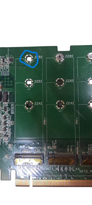 Dell DPWC400 Ultra‑Speed M.2 NVMe to PCIe Adapter Q