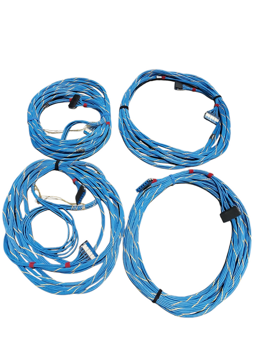 Lot 4x Panduit Quicknet QCRBCBCBXX60 Cat6 60ft Cable Assembly