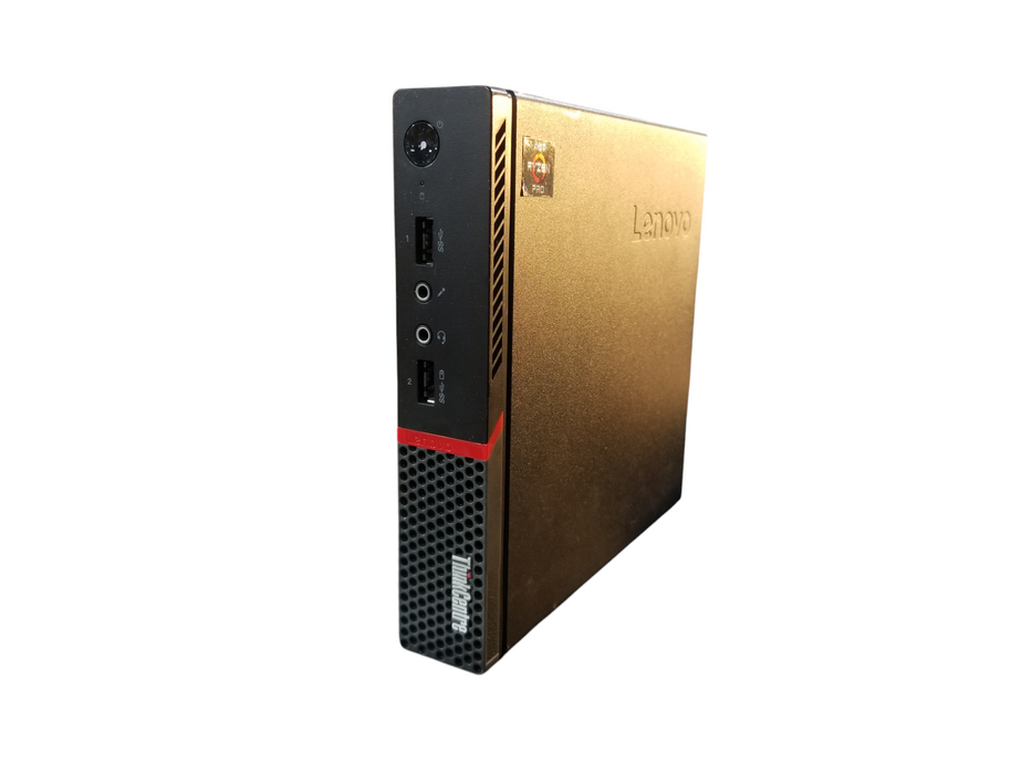 Lenovo ThinkCentre M715q, Ryzen 5 PRO 2400GE, 16GB DDR4, 256GB NVMe + Adapt