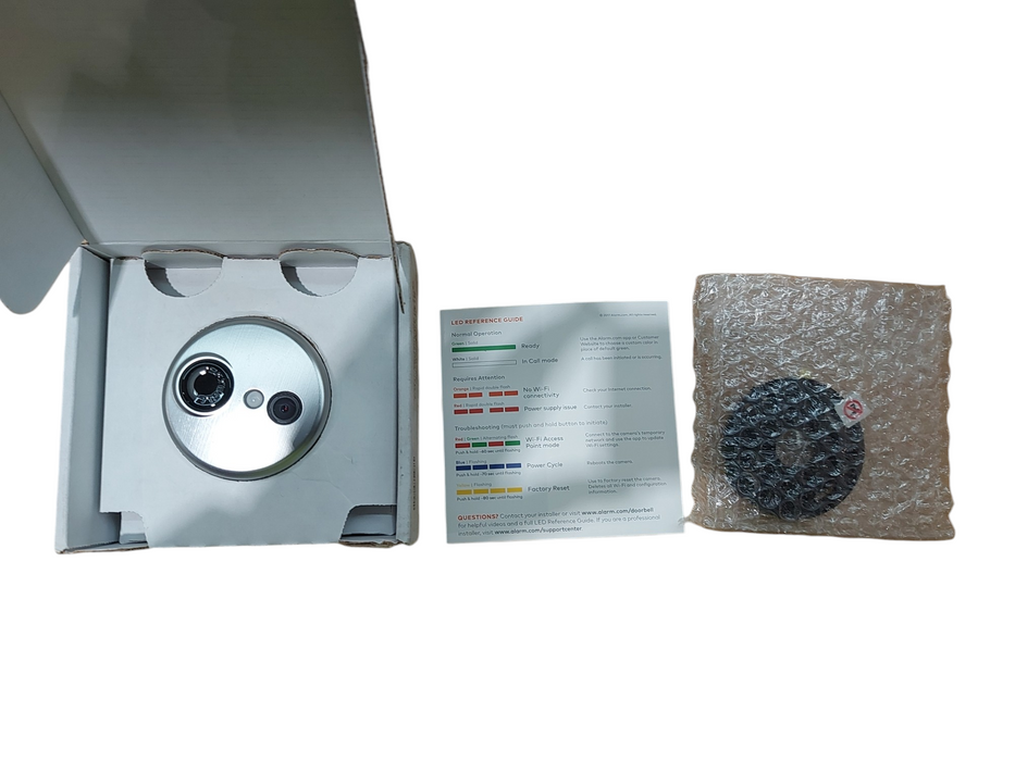 ALARM.COM ADC-VDB101 Skybell HD WiFi Door Bell Camera - Silver