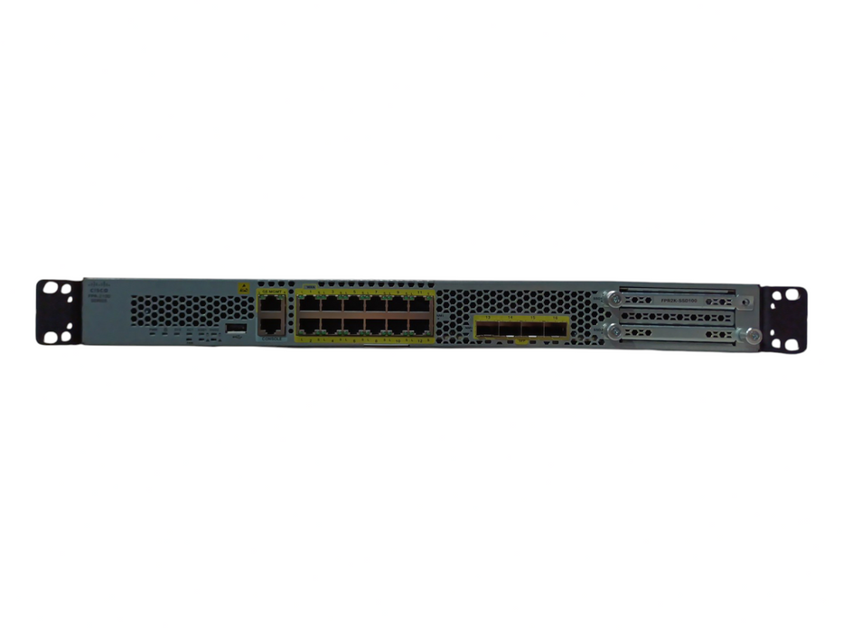 Cisco FPR-2110 v02 FirePower Security Appliance With 100GB SSD w/ Rack Ears