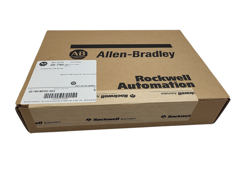 Allen Bradley 20-750-MFOC-3K2 Powerflex 750 Series Fiber Optic Cable 3200mm Q!