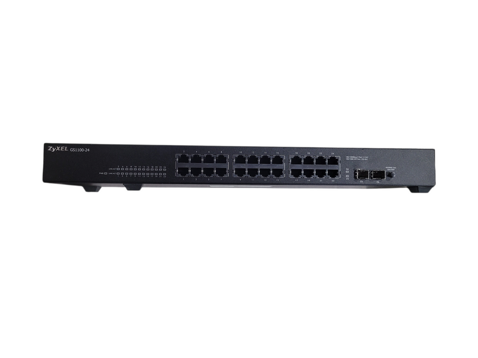 ZyXEL GS1100-24  24-Port Gigabit Switch | READ !!