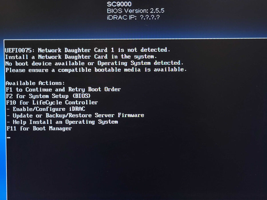Dell EMC SC9000 2x Xeon E5-2667v3 3.20Ghz 8C, 128GB DDR4, 2x PSU, READ _