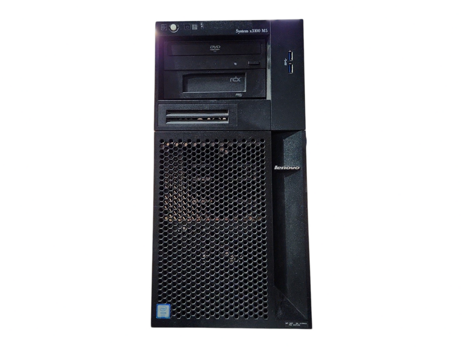 IBM System X3100 M5, Xeon E3-1231v3 3.40GHz, 4GB DDR3, No HDD, 2x 430W PSU