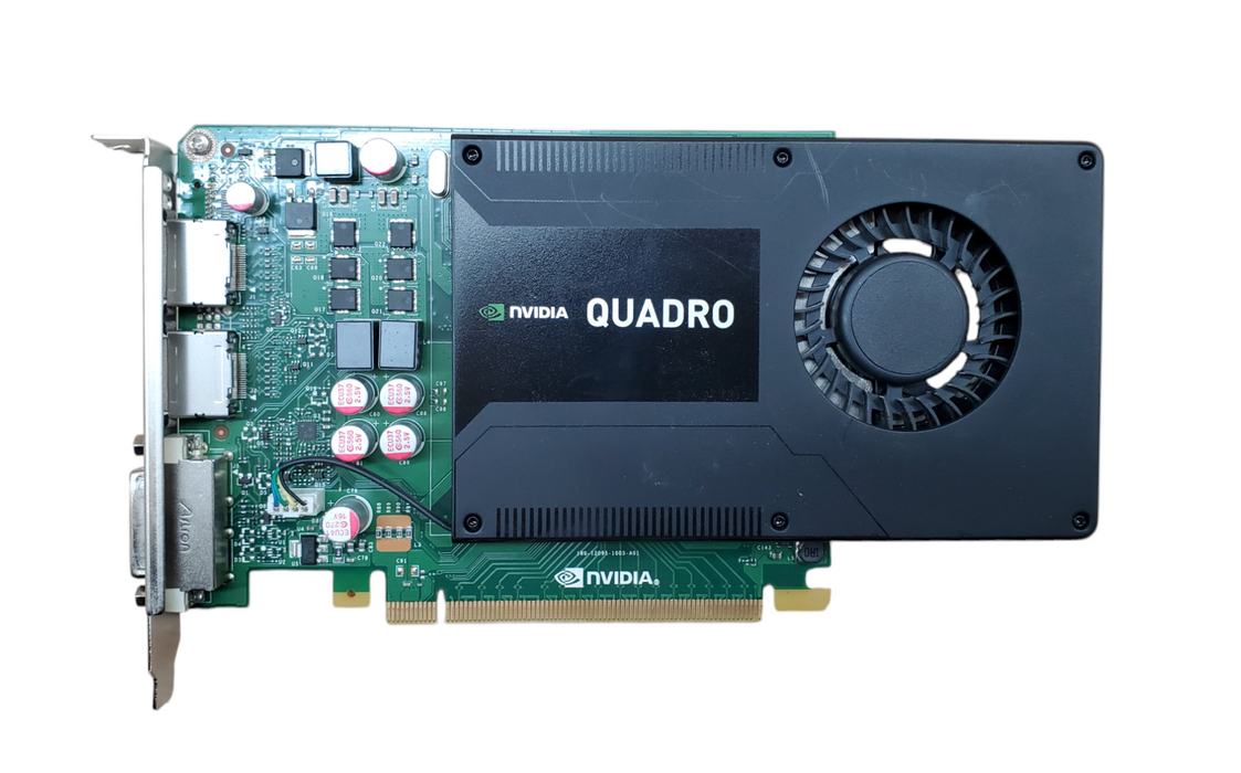 NVIDIA Quadro K2000 | 2GB GDDR5 GPU | 1x DVI 2x Display Port