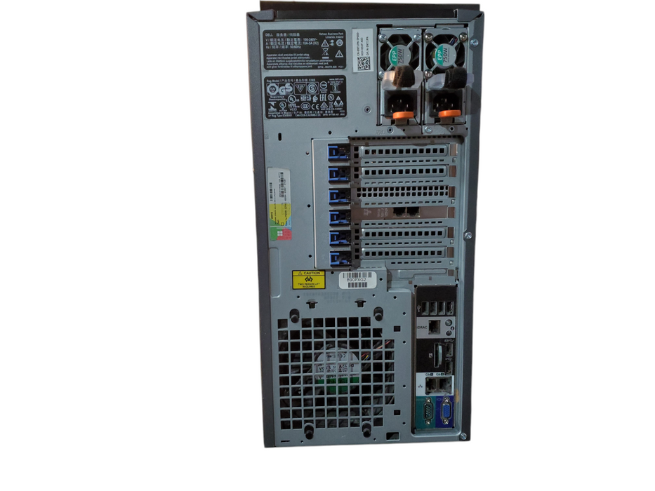 Dell PowerEdge T430, Xeon E5-2630v4, 64GB DDR4 PERC H730 2x750W PSU