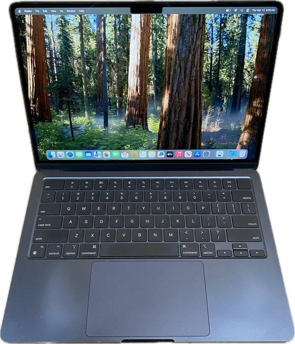 Apple MacBook Air 13 M2 2022 Midnight 8GB RAM 256GB SSD No Power Adapter
