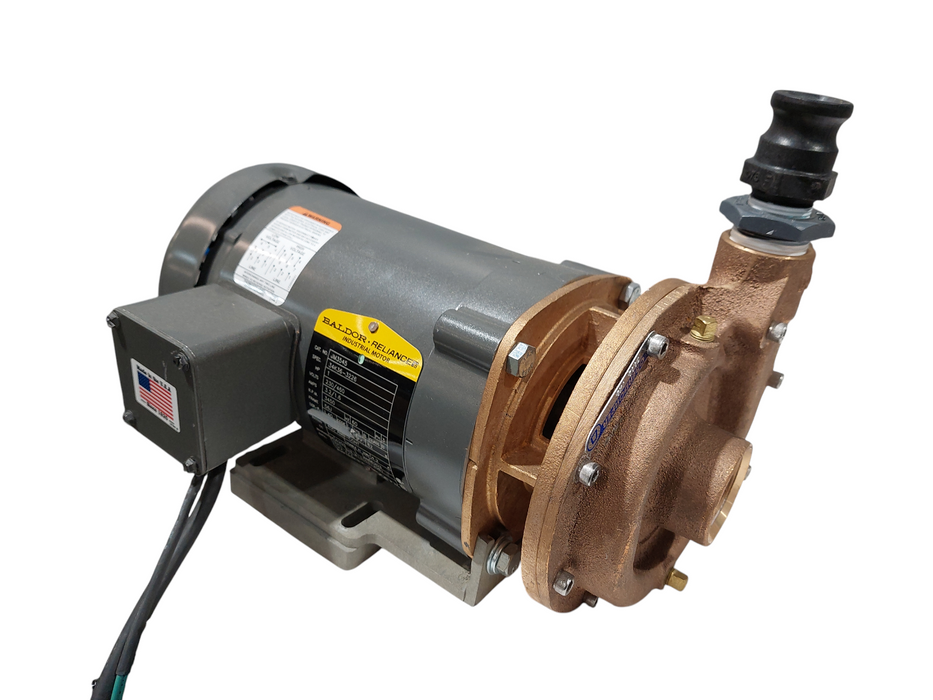 Baldor-Reliance Industrial Motor 3 Phase with Oberdorfer Pump  Q=
