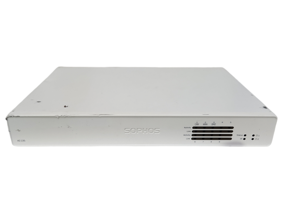 Sophos XG 135 REV Rev.3, Network Security Firewall Appliance