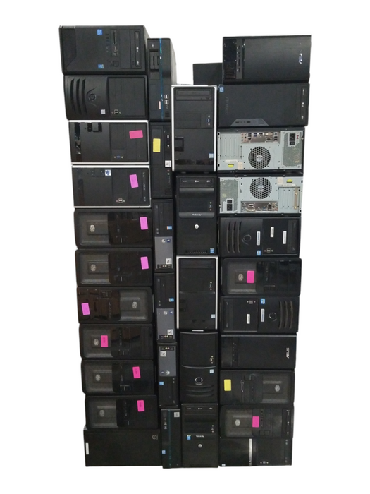 Lot of 77x Generic Tower 2nd - 9th Gen i-series Desktops, (Generic-11)