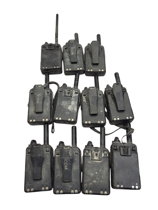 Lot of 11x Icom IP100H IP Advanced Radio System Handheld WiFi Two-Way READ $