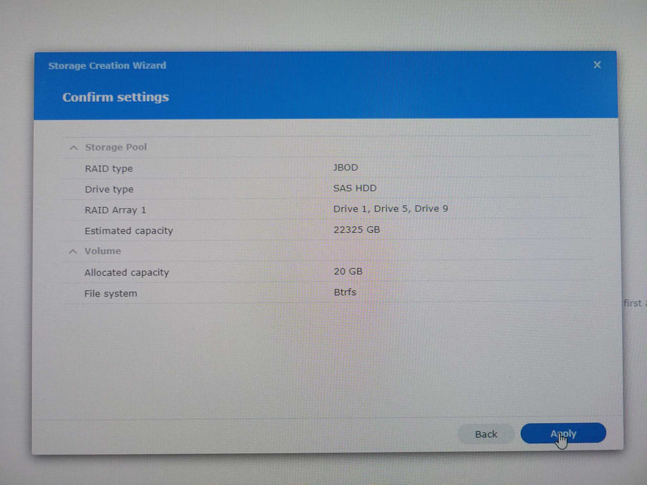 Synology SA3400 12 Bay NAS Storage System w/3x 8TB HGST SAS Drives _