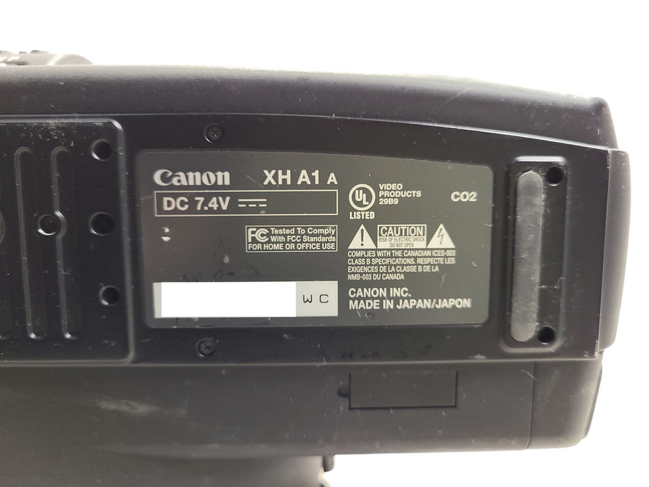 Canon XHA1 HD High Definition MiniDV Camcorder READ $