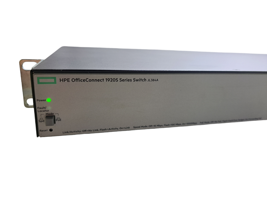 HPE Officeconnect 1920S 24G 2SFP PPoE+ 185W Network Switch | JL384A