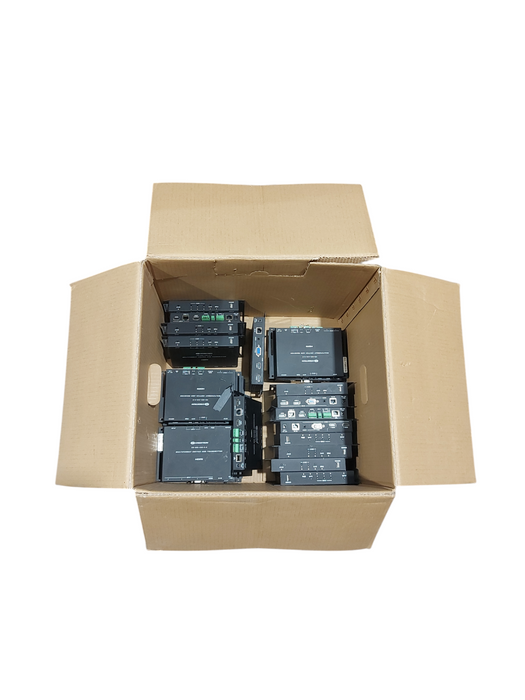 Lot 20x - CRESTRON HD-MD-400-C-E MULTIFORMAT SWITCH RECEIVER & TRANSMITTER