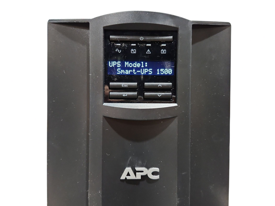 APC SMC1500C Smart-UPS C 1500 900W 120V 8 Outlet Uninterruptable Power Supp Q