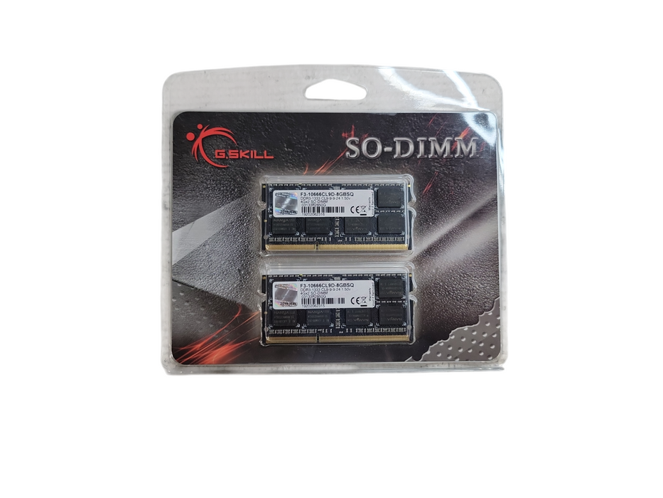 G.SKILL - PC3-10666 4Gx2 SO-DIMM (F3-10666CL9D-8GBSQ)  Q
