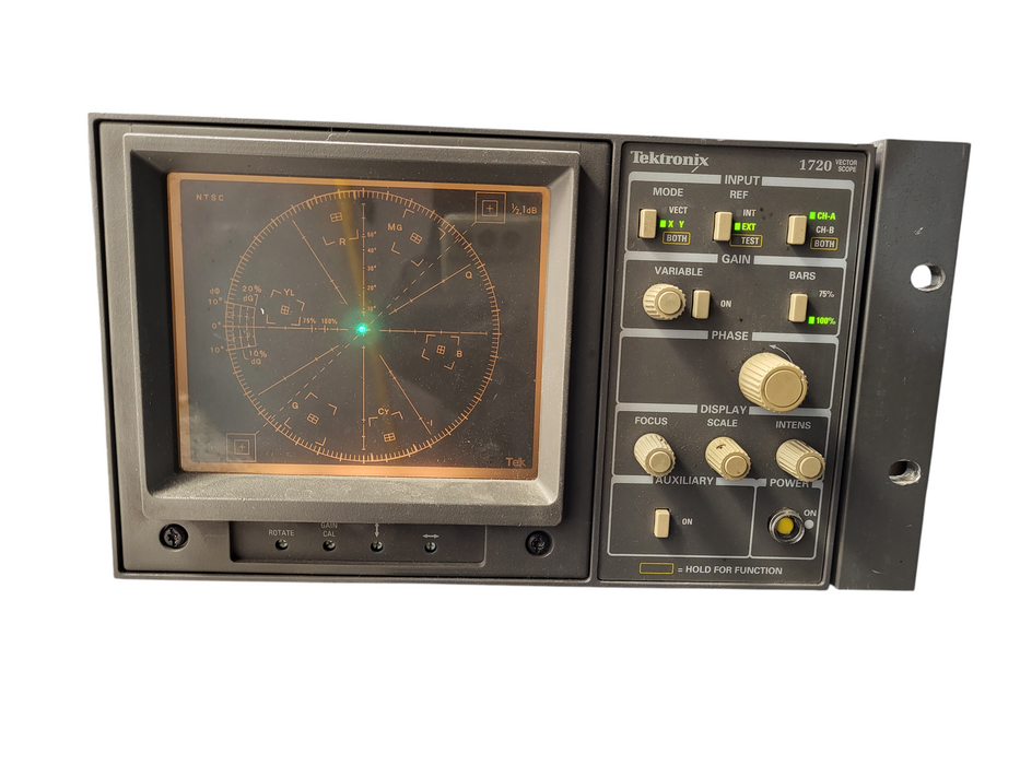 Tektronix 1730 Waveform Monitor & 1720 Vectorscope READ $