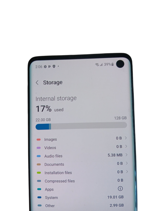 Samsung Galaxy S10 - 128GB - Prism Black [SM-G973W]
