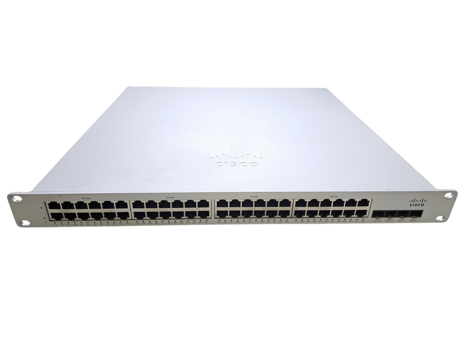 Meraki MS250-48LP | 48-Port Gigabit PoE Cloud Managed Switch w/ 4x 10G SFP+ Q