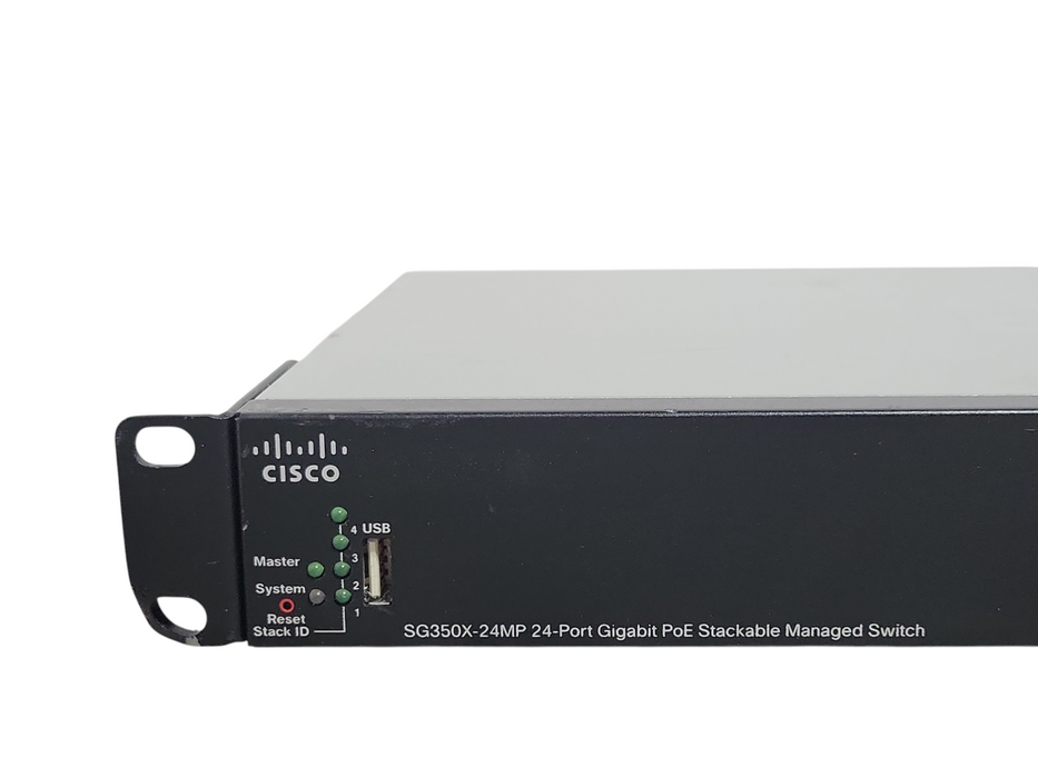 Cisco SG350X-24MP 24-Port gigabit poE Stackable Managed Switch _